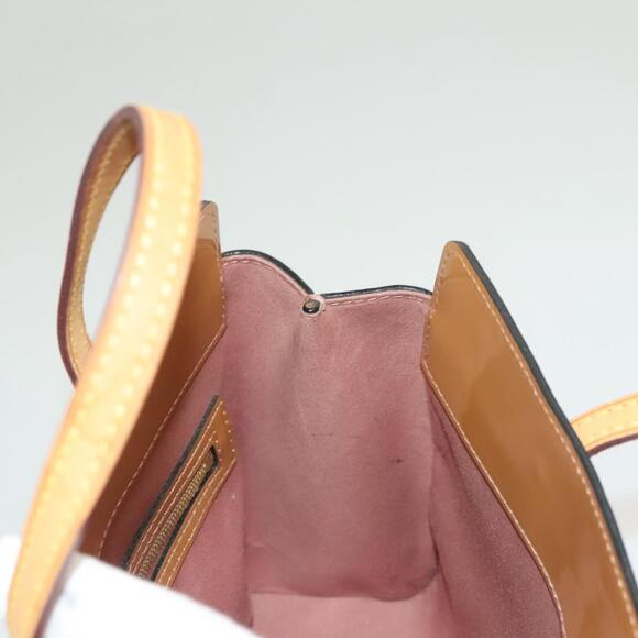 LOUIS VUITTON Monogram Vernis Catalina BB Hand Bag Rose Velur M90015 - Picture 16 of 16